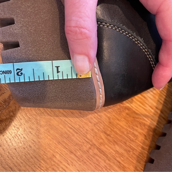 Pikolinos Black Wedge Shoes with Laces - Picture 8 of 10